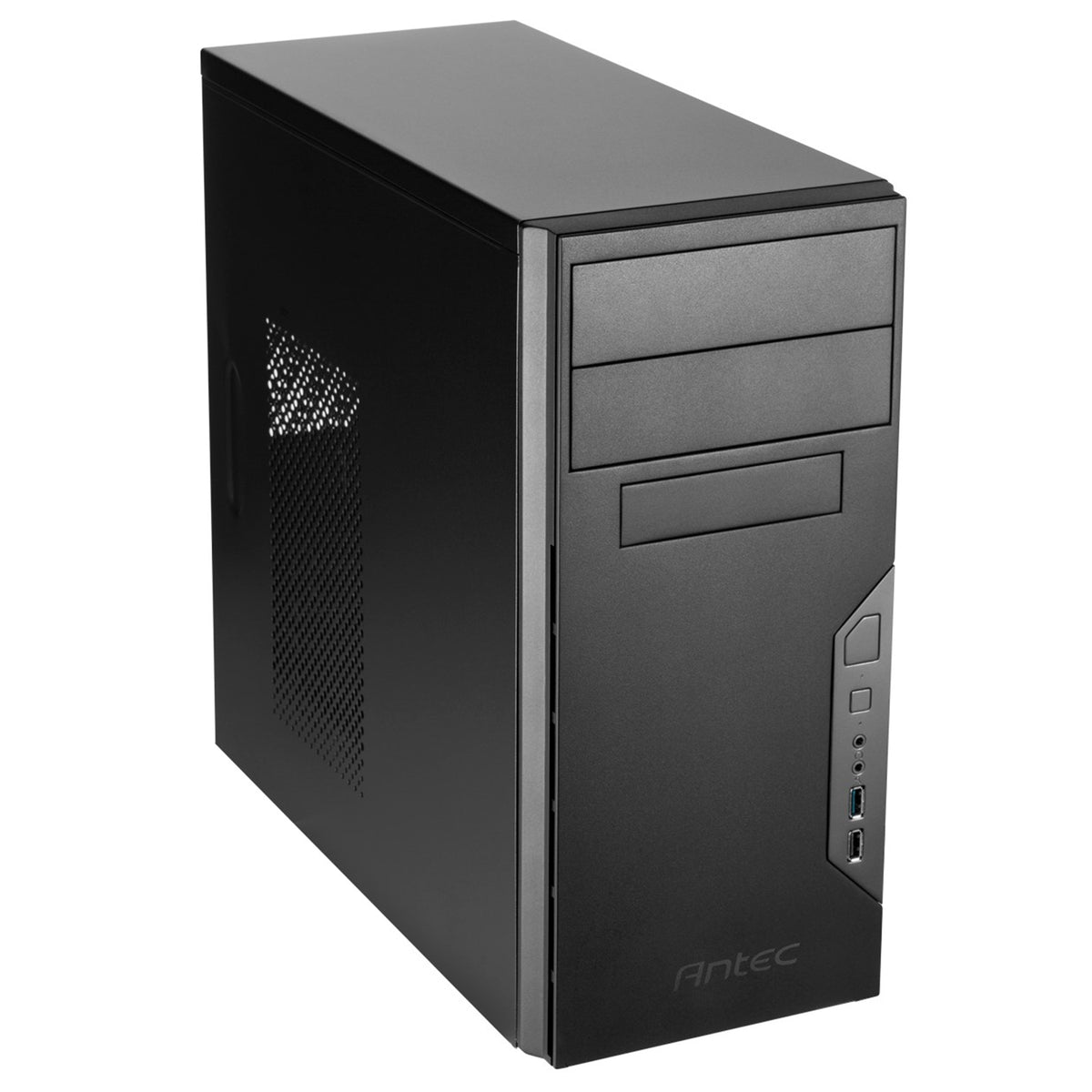 Antec VSK3000B-U3/U2 | Micro-ATX PC case | 1 USB 3.0 and 1 USB 2.0 | Black