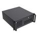 CiT 4U 500 | Rackmount server case | ATX support and 8 HDD bays | Black