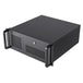 CiT 4U 500 | Rackmount server case | ATX support and 8 HDD bays | Black