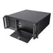 CiT 4U 500 | Rackmount server case | ATX support and 8 HDD bays | Black