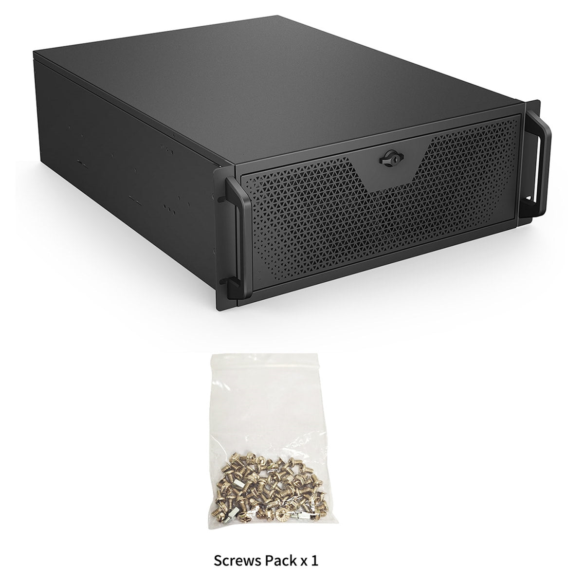 Codegen CSCG4U600GP | 4U rackmount server case | 600 mm deep | Black