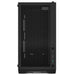 DeepCool CC360 ARGB | Micro-ATX PC case | 3 fans | Tempered glass | Black