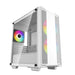 DeepCool CC360 WH ARGB | Micro-ATX PC case | 3 x 120mm fans | White