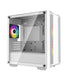 DeepCool CC360 WH ARGB | Micro-ATX PC case | 3 x 120mm fans | White