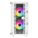 DeepCool CC360 WH ARGB | Micro-ATX PC case | 3 x 120mm fans | White