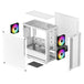 DeepCool CC360 WH ARGB | Micro-ATX PC case | 3 x 120mm fans | White