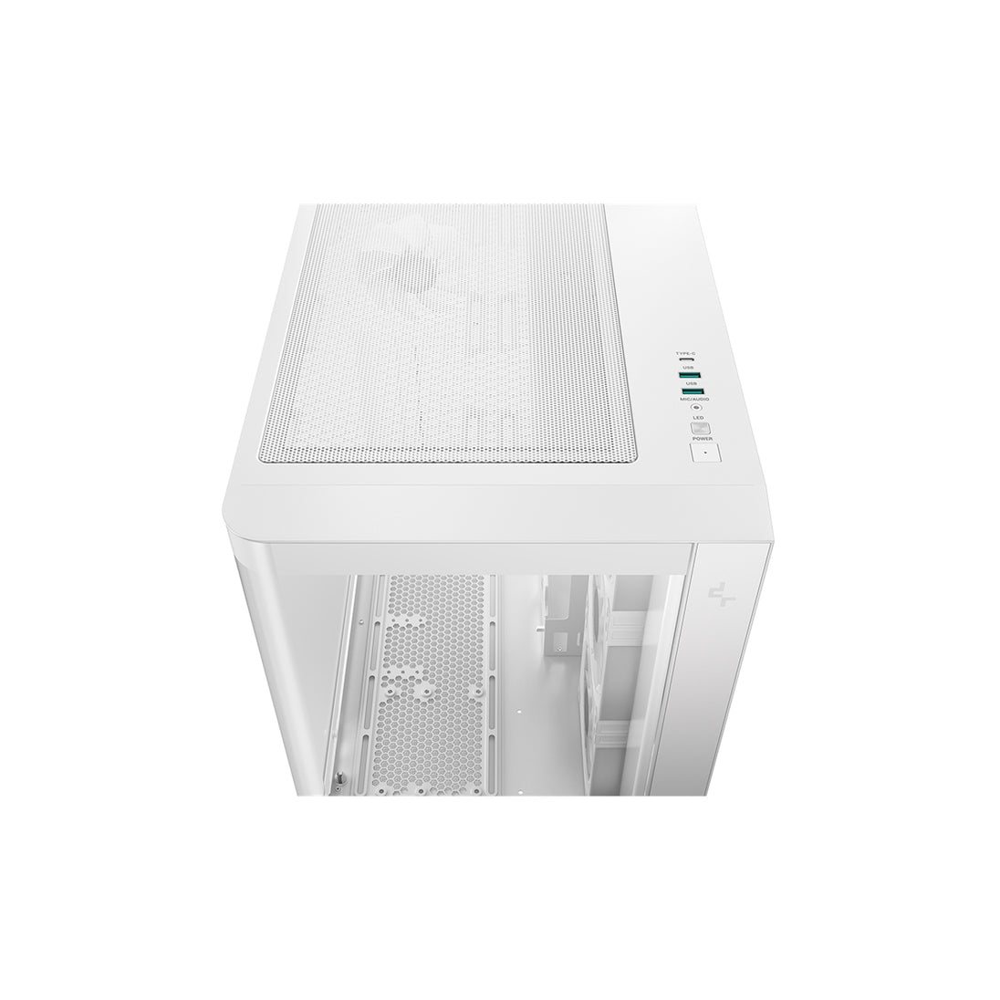 DeepCool CG530U 4F WH | ATX PC case | 4 pre-installed ARGB fans | White