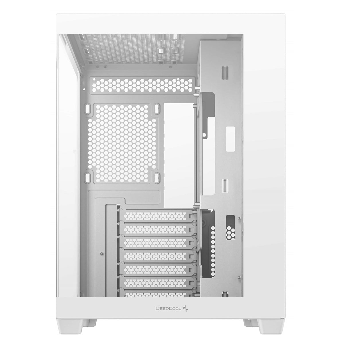 DeepCool CG530 WH | ATX PC case | Dual chamber with glass panels | White