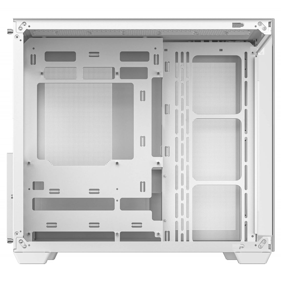 DeepCool CG530 WH | ATX PC case | Dual chamber with glass panels | White