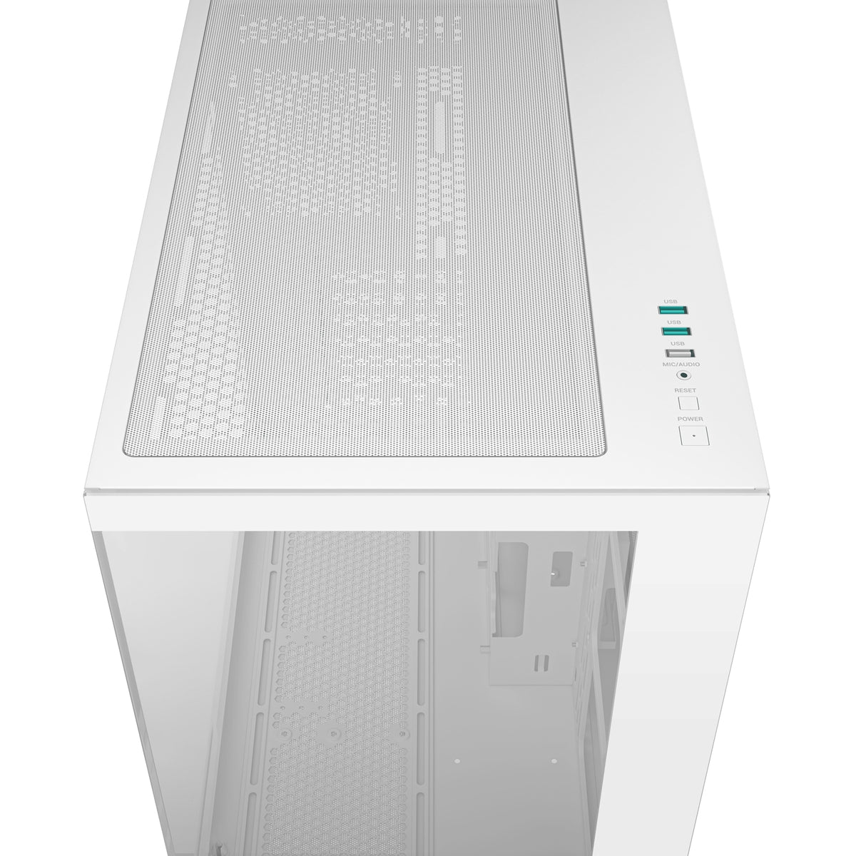 DeepCool CG530 WH | ATX PC case | Dual chamber with glass panels | White