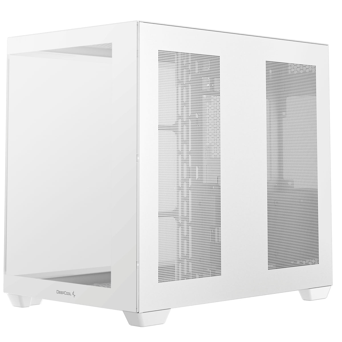 DeepCool CG530 WH | ATX PC case | Dual chamber with glass panels | White
