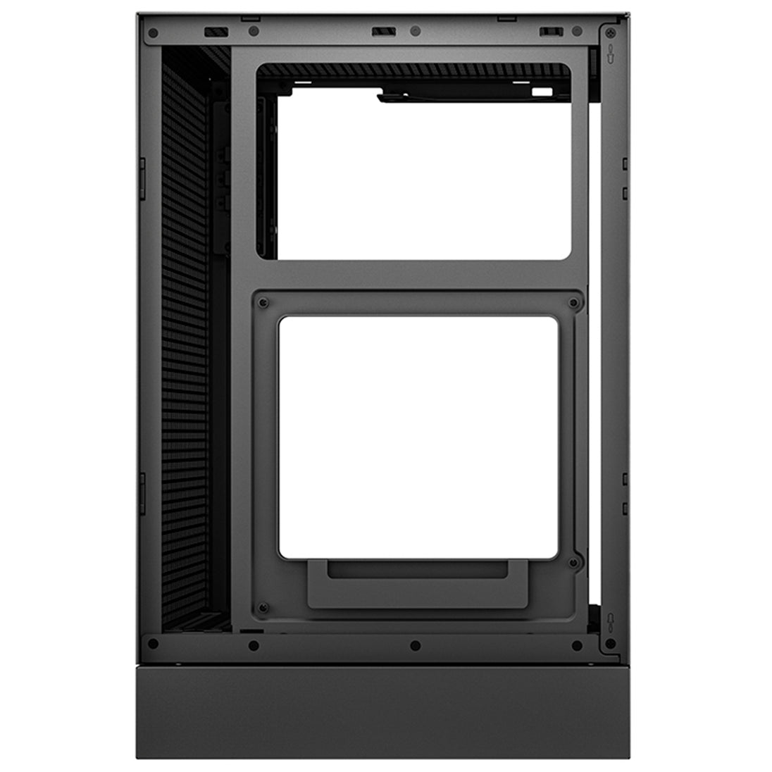 DeepCool CH170 DIGITAL | Mini-ITX PC case | Built-in CPU/GPU display | Black