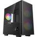 DeepCool CH360 DIGITAL | Micro-ATX case | CPU/GPU display | 3 ARGB fans | Black
