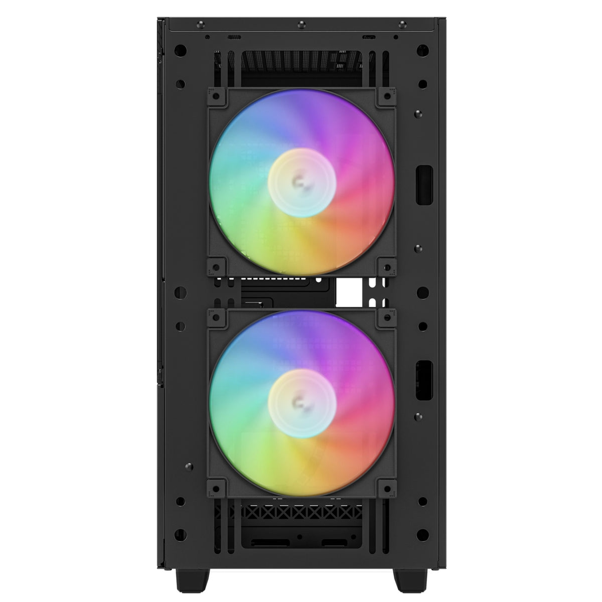 DeepCool CH360 DIGITAL | Micro-ATX case | CPU/GPU display | 3 ARGB fans | Black