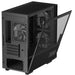 DeepCool CH360 DIGITAL | Micro-ATX case | CPU/GPU display | 3 ARGB fans | Black