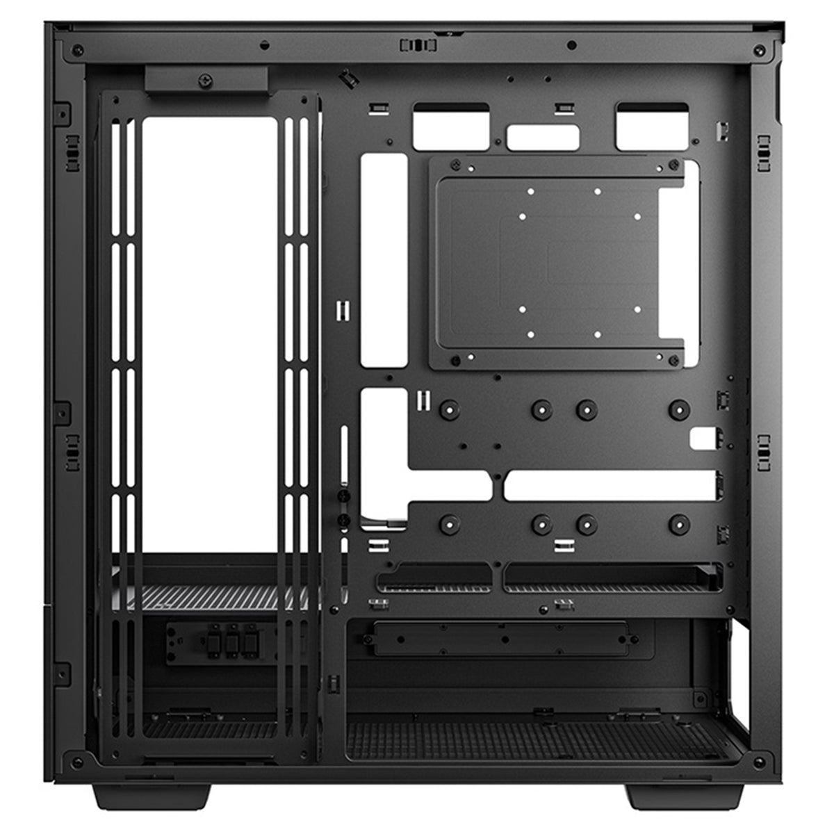 DeepCool CH690 DIGITAL | ATX mid-tower PC case | 420mm radiator support | Black