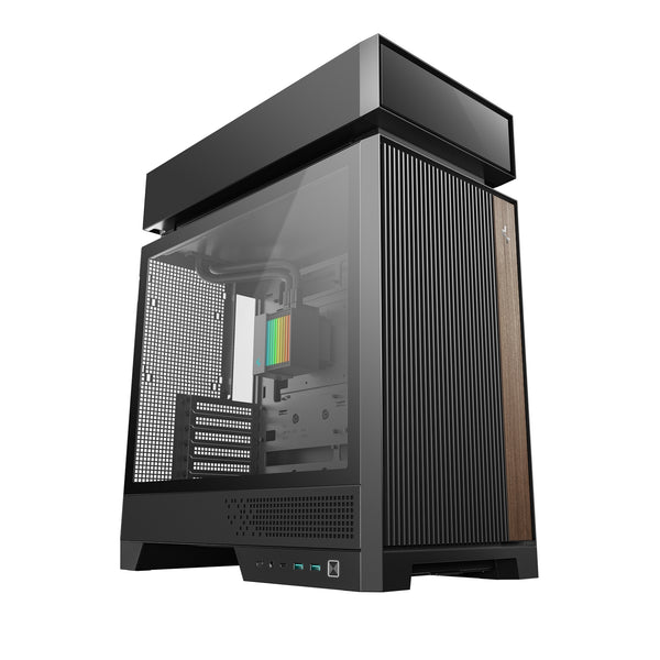 DeepCool CL6600 | Mid-tower ATX PC case | 360mm ARGB liquid cooler | Black