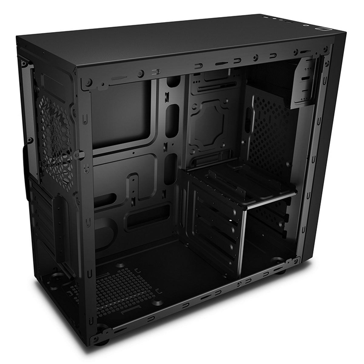 DeepCool MATREXX 30 SI | Mini Tower PC case | Micro-ATX and Mini-ITX | Black