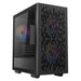 DeepCool MATREXX 40 3FS | Micro-ATX PC case | Three tri-colour LED fans | Black