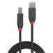 LINDY Anthra Line 36675 | USB-A to USB-B cable | USB 2.0 480Mbps | 5m | Black