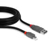 LINDY 36730 Anthra Line | USB 2.0 cable | Type A to Micro-B | 0.2 m | Black