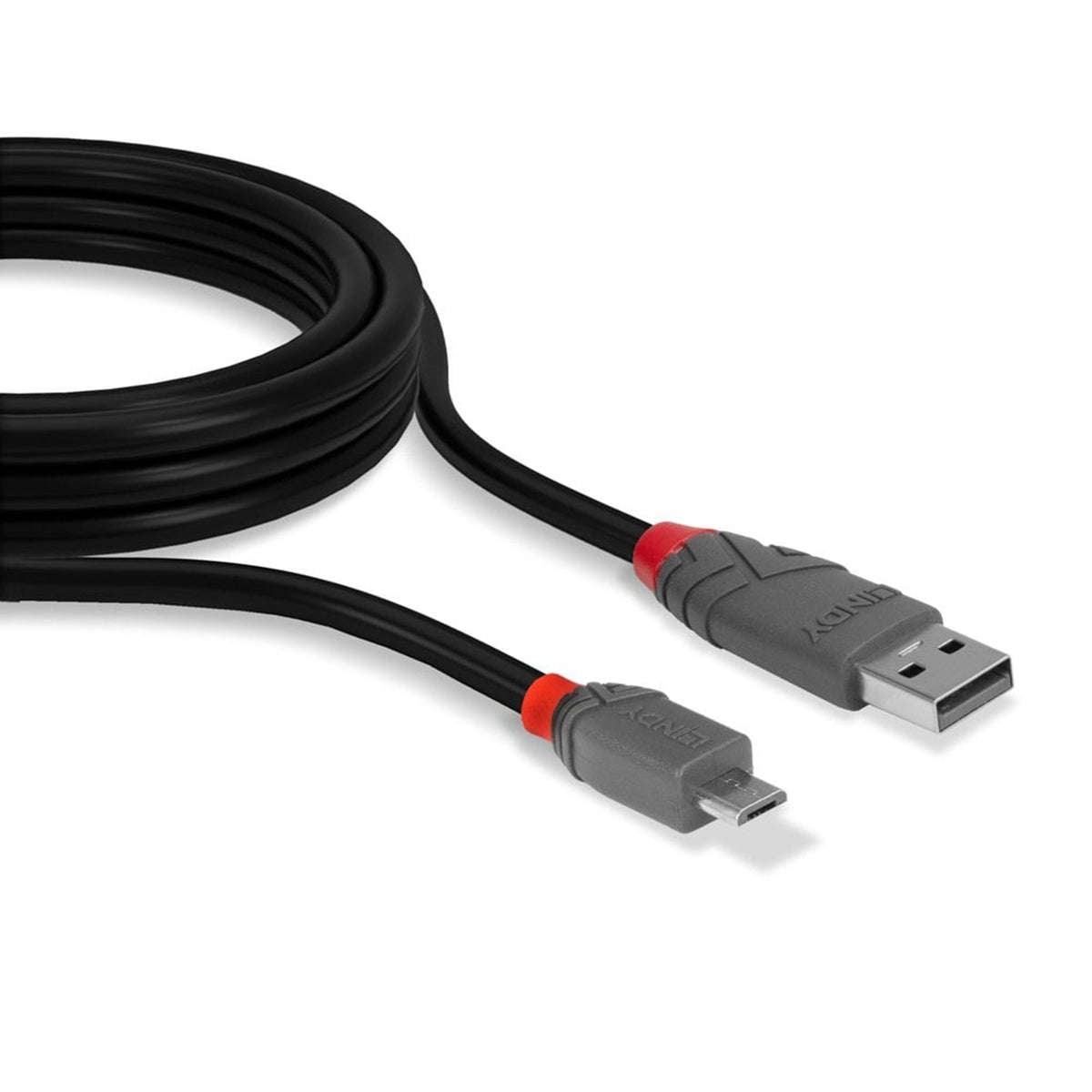 LINDY Anthra Line 36731 | USB-A to Micro-B cable | USB 2.0 480Mbps | 0.5m