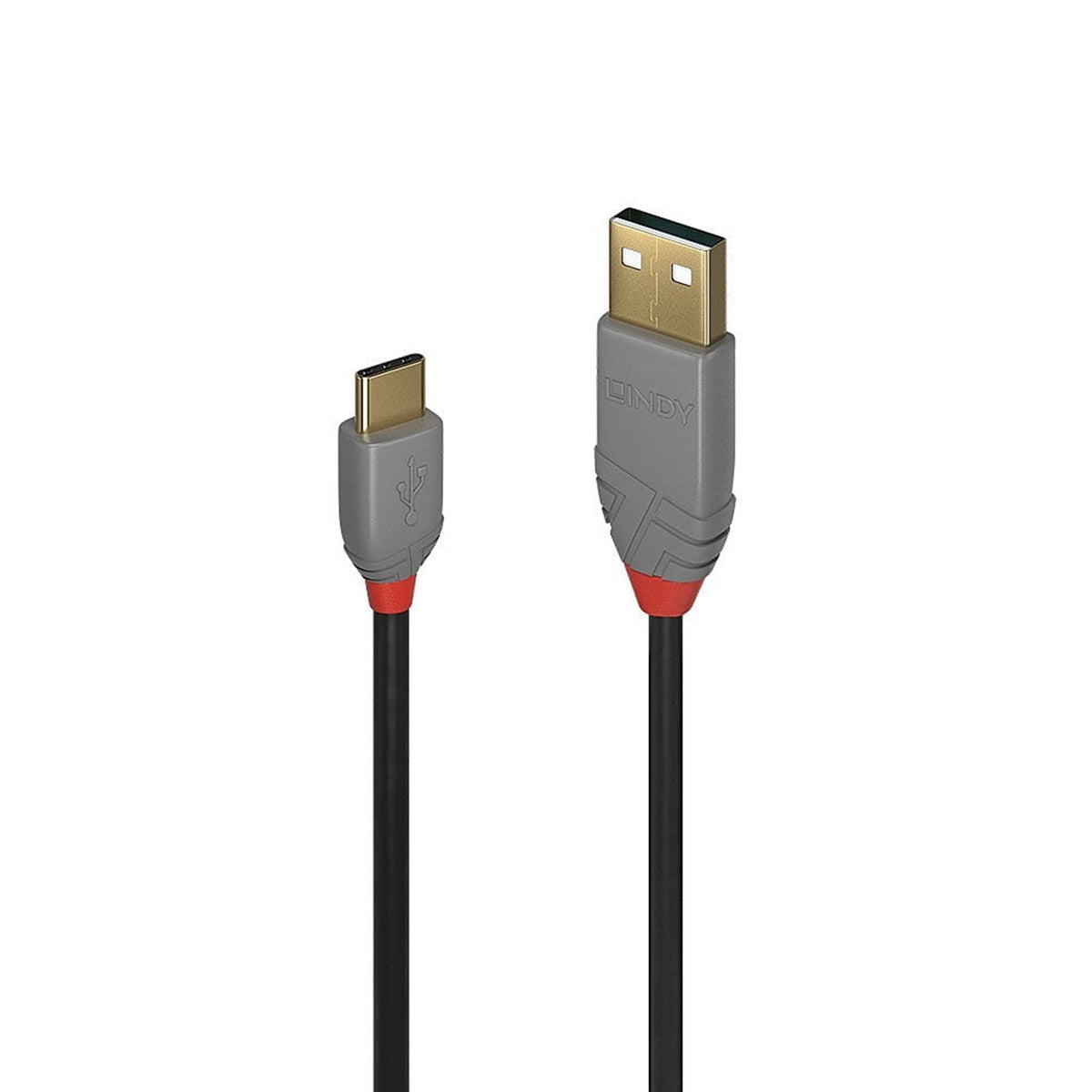 LINDY Anthra Line | USB-A to USB-C cable | USB 2.0 480Mbps | 2m | Black