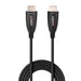 LINDY 38510 | Fibre optic hybrid HDMI 2.1 cable | 8K 60Hz 4K 120Hz | 10m | Black
