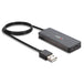 LINDY 42986 | USB 2.0 hub | 4 USB-A ports | Black