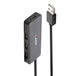 LINDY 42986 | USB 2.0 hub | 4 USB-A ports | Black