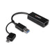 LINDY 43412 | USB Gigabit Ethernet adapter | USB 3.2 Gen 1 | USB-A and USB-C