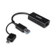 LINDY 43412 | USB Gigabit Ethernet adapter | USB 3.2 Gen 1 | USB-A and USB-C