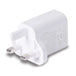 LINDY 73425 | USB charger | 30W USB-A and USB-C | White UK plug