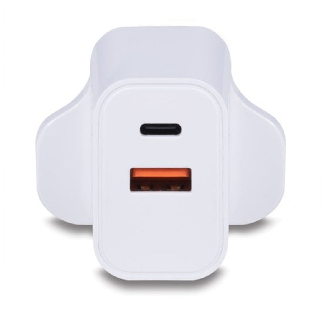 LINDY 73425 | USB charger | 30W USB-A and USB-C | White UK plug