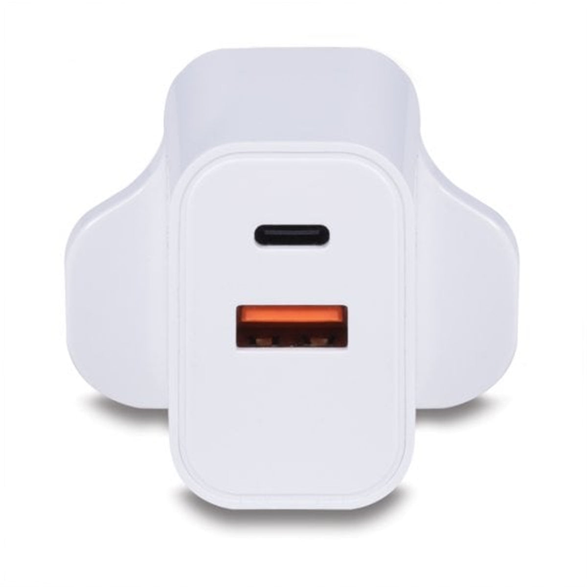 LINDY 73425 | USB charger | 30W USB-A and USB-C | White UK plug