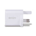 LINDY 73425 | USB charger | 30W USB-A and USB-C | White UK plug