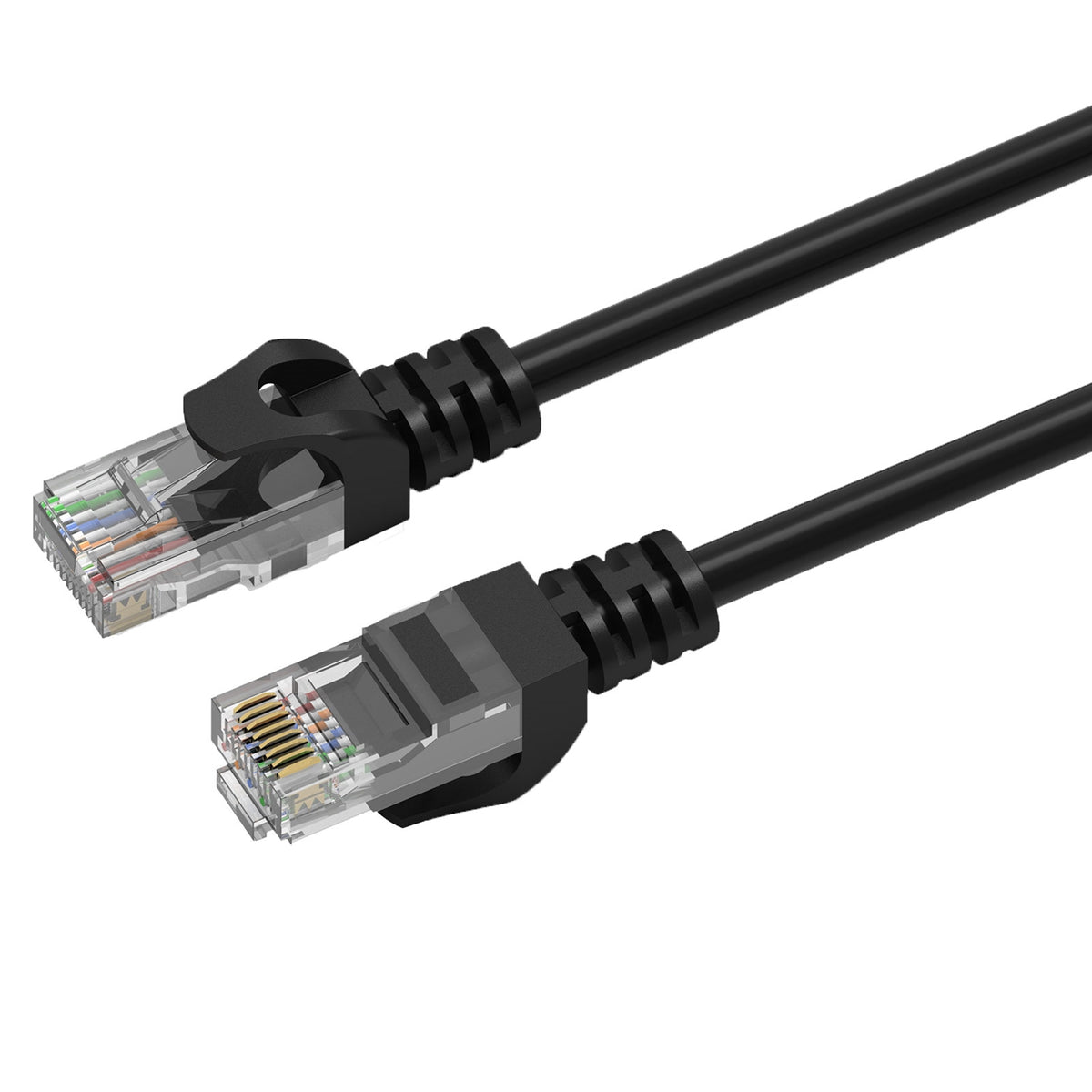 Prevo Cat6 | Ethernet cable | RJ45 male to male | 2m black
