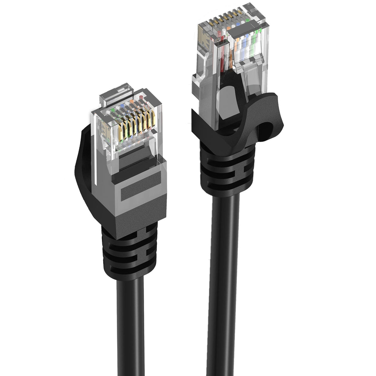 Prevo Cat6 | Ethernet cable | RJ45 male to male | 2m black