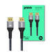 PREVO DP14-2M | DisplayPort 1.4 cable | 8K 60Hz | 2m | Black and grey