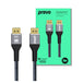 PREVO DP14-2M | DisplayPort 1.4 cable | 8K 60Hz | 2m | Black and grey