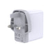 PREVO QC72 | USB-C and USB-A mains charger | 65W | White