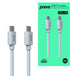 Prevo TC015 | USB-C to USB-C cable | USB 2.0 60W | 1 m | White