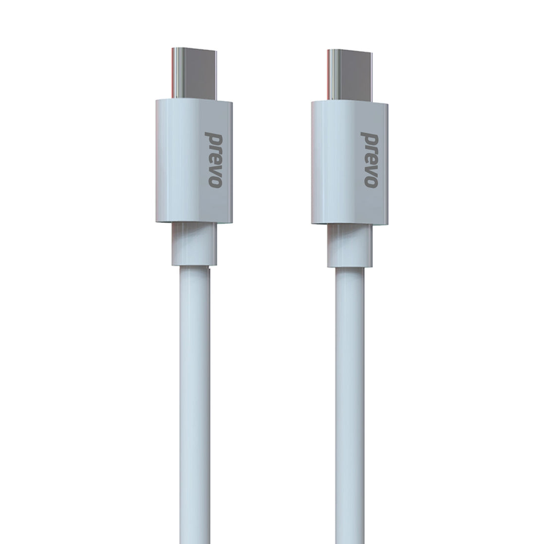 Prevo TC015 | USB-C to USB-C cable | USB 2.0 60W | 1 m | White