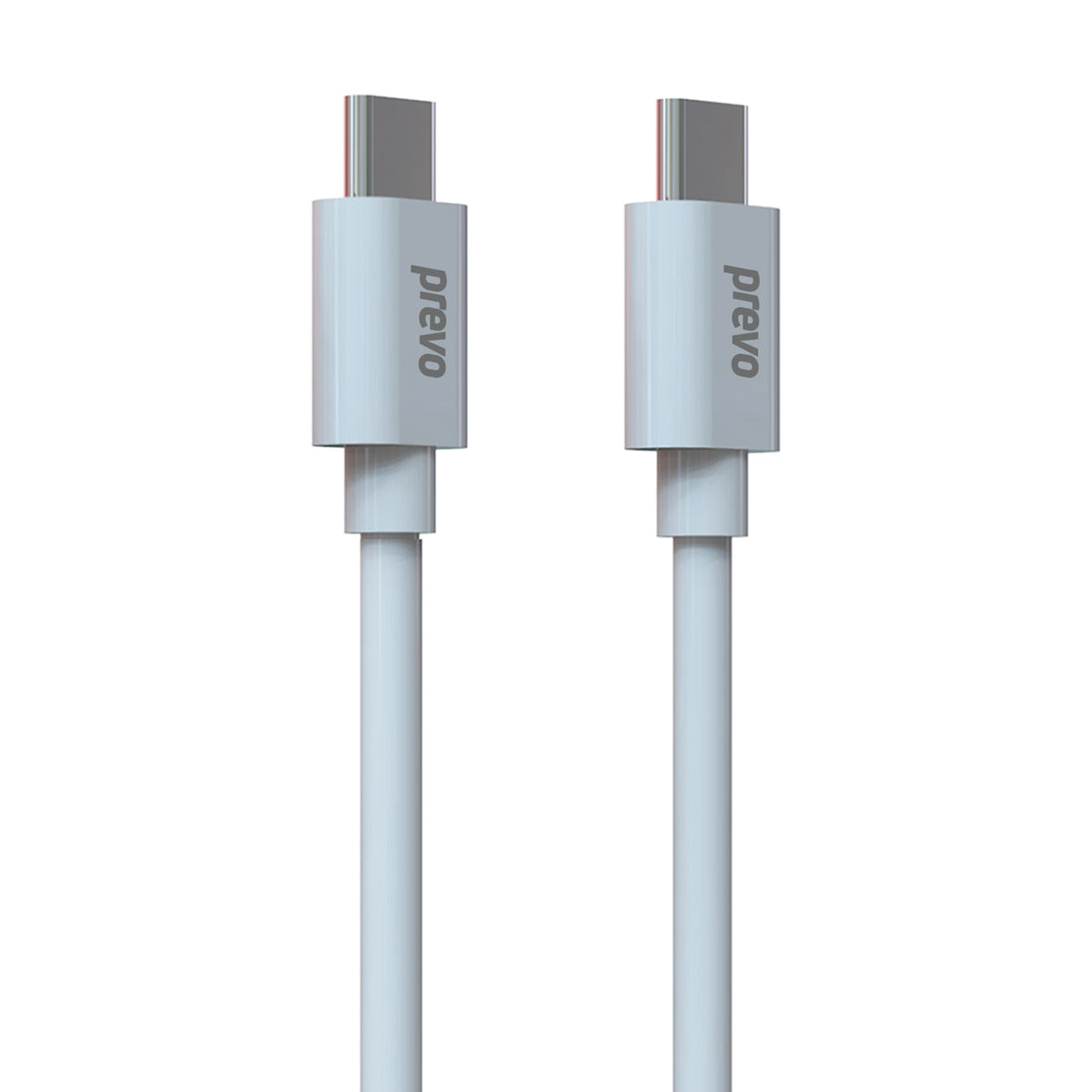 Prevo TC015 | USB-C to USB-C cable | USB 2.0 60W | 1 m | White