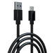 PREVO USBA-USBC-2M | USB-A to USB-C cable | USB 2.0 2 m | Black