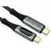 NewLink NLMOB4-5001WD | USB4 USB-C to USB-C cable | 40Gbps 240W | 1m Black