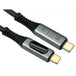 NewLink NLMOB4-5001WD | USB4 USB-C to USB-C cable | 40Gbps 240W | 1m Black