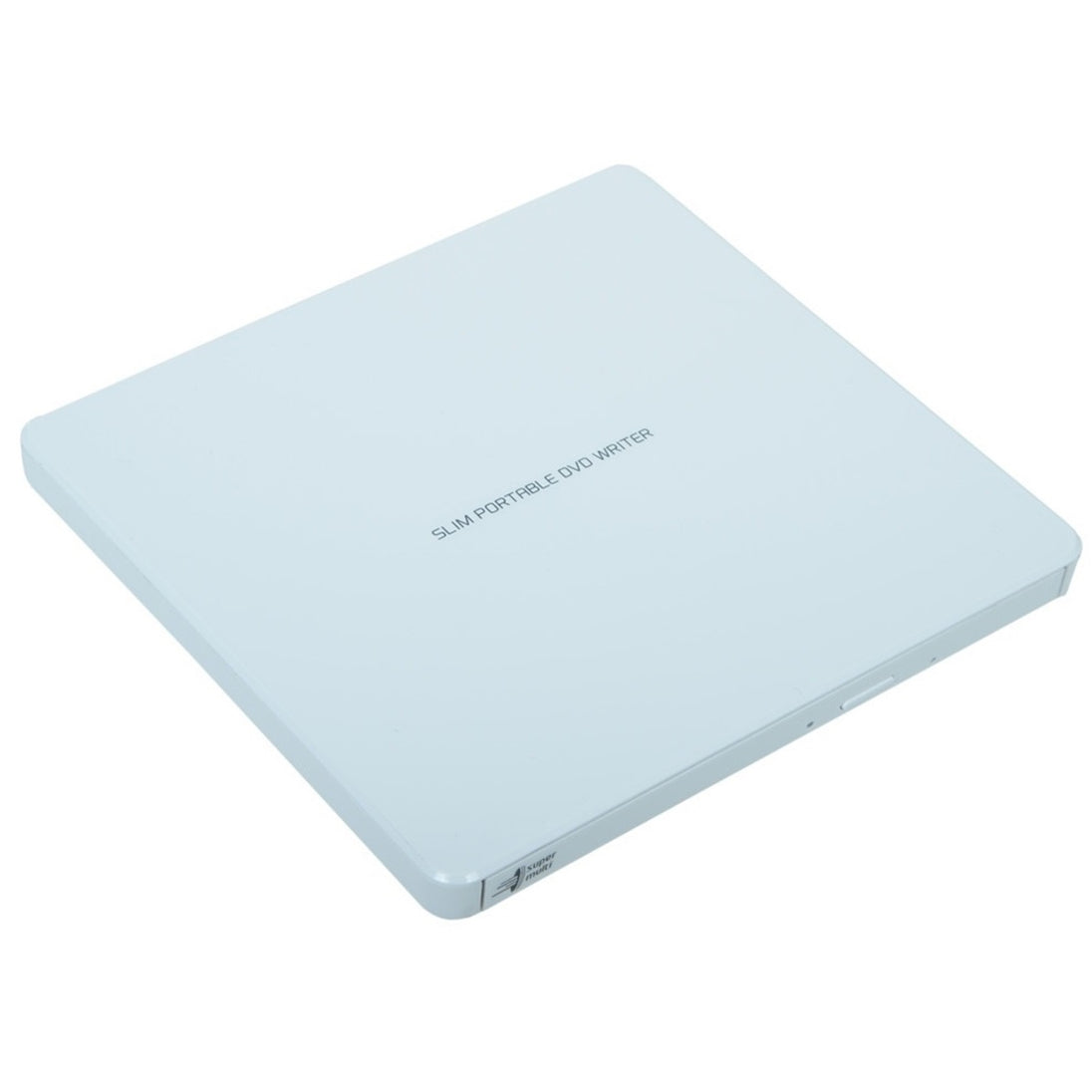 LG GP60NW60 | Slim external DVD writer | 8x USB 2.0 | White