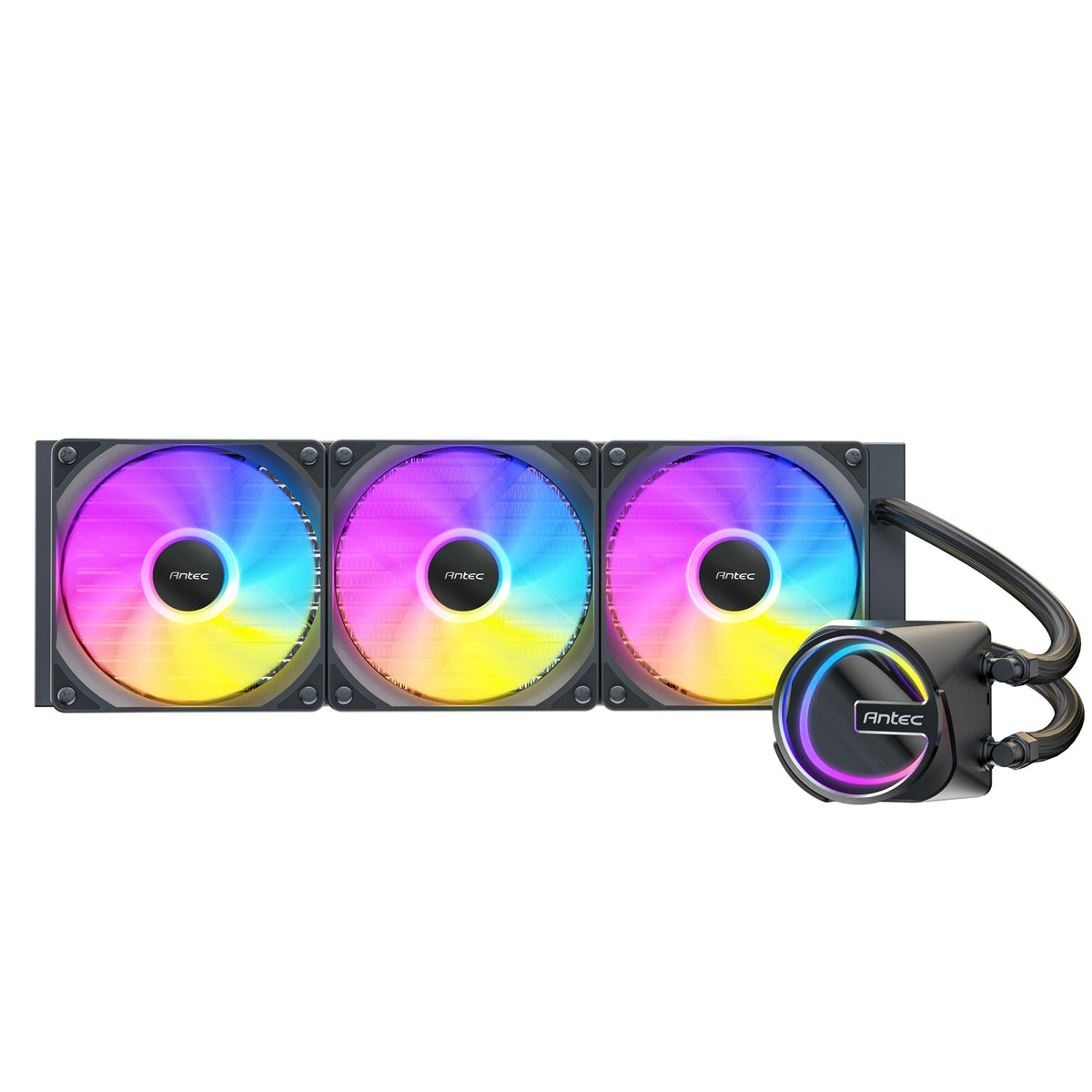 Antec Skeleton 360 ARGB | Liquid CPU cooler | 360 mm radiator | Black