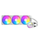 Antec Skeleton 360 ARGB | 360mm liquid CPU cooler | 3 x 120mm ARGB fans | White